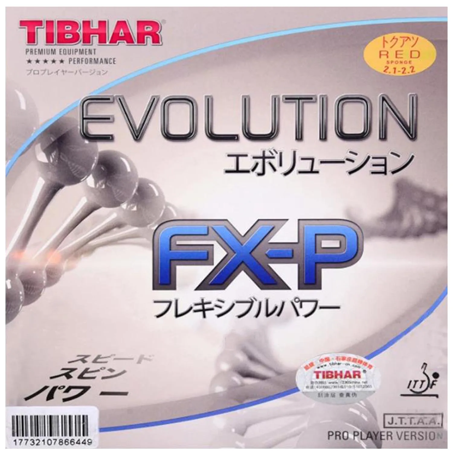 Original Tibhar EVOLUTION FX-P Table Tennis Rubber Table Tennis Rackets Racquet Sports Fast Attack Loop
