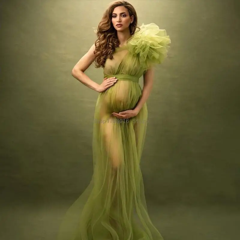  Elegant Mesh Maternity Dress Perfect for Formal Event Parties Special Occasion