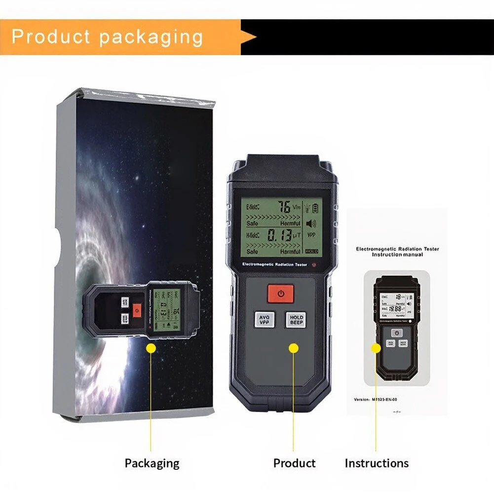 ET825 Electromagnetic Field Radiation Analyzer for Testing Anti-Radiation Clothing Films and Shielding Effectiveness