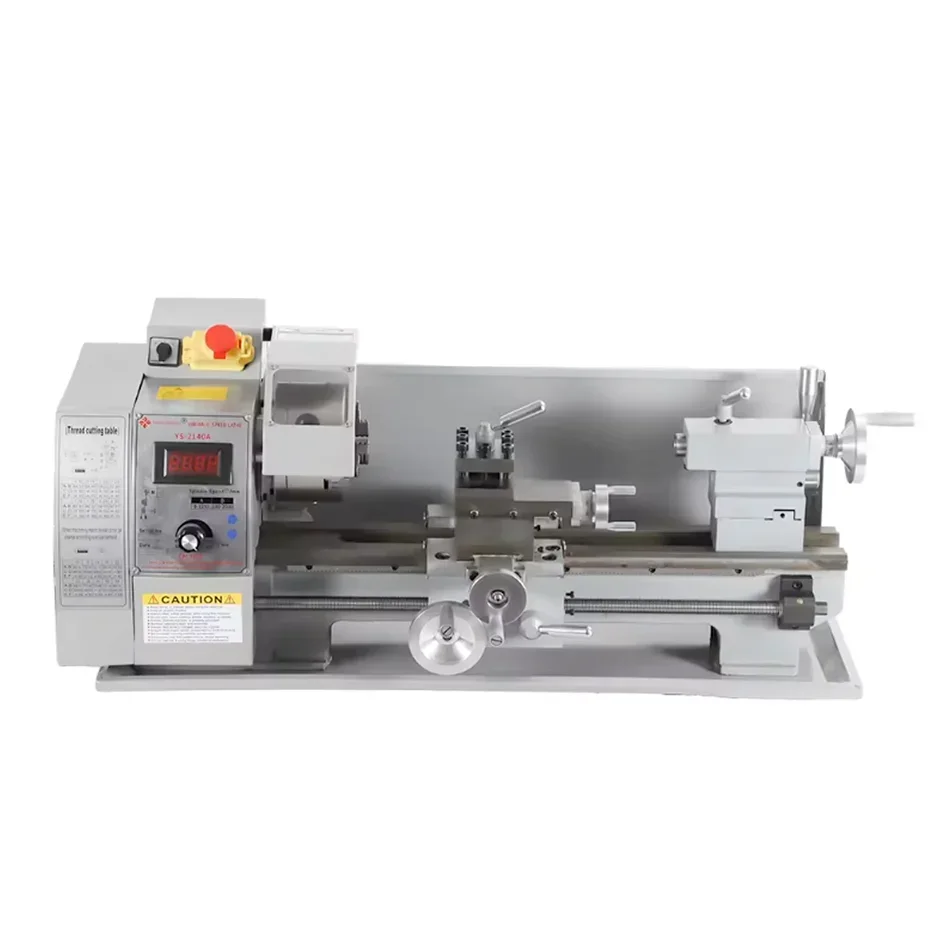 Chinese Manufacturers Mini Metal Lathe 72.9kg 0.75kw Long Life Span Turning Heavy D uty Metal Lathe Machine