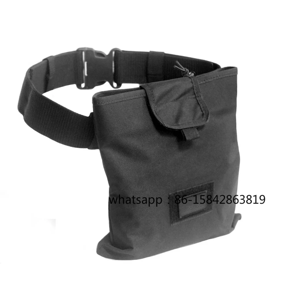 Multifunctional Tactical Belt, Outdoor Folding Recycling Bag, Storage, Cycling Fanny Pack