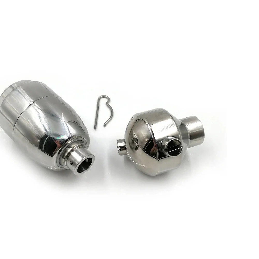 Rotating High Pressure Rotating Tank Cleaning Jet Head, flat jet spray tank cleaning nozzle