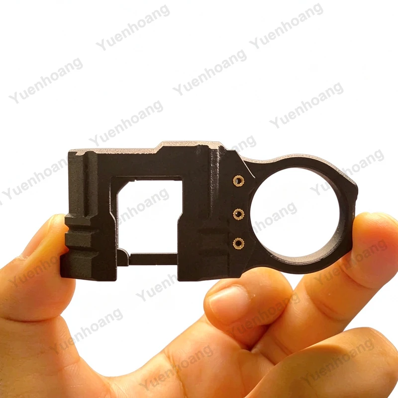 1Set Tactical Ring Protector For NITECORE EDC37 Protective Sleeve Outdoor Hiking Patrol Emergency Flashlight Mod Accessory