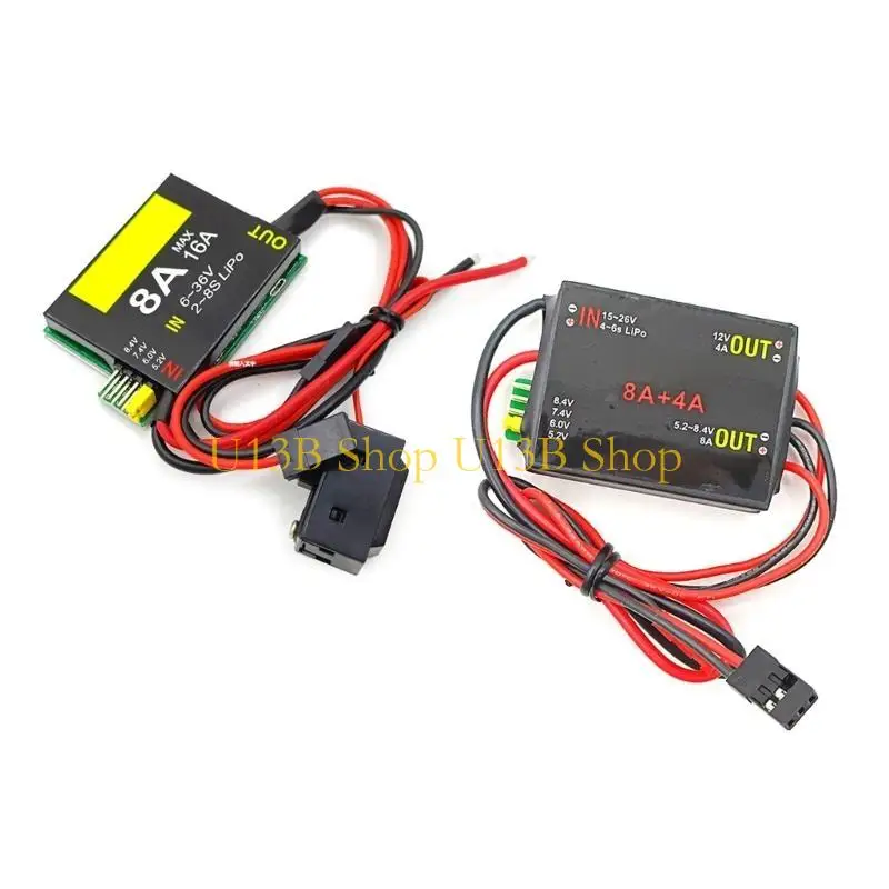 U13B UBEC-8A BEC/Double UBEC 8A/16A 5.2/6.0/7.4v/8.4v Servo 2S-6S 6-36V for FPV