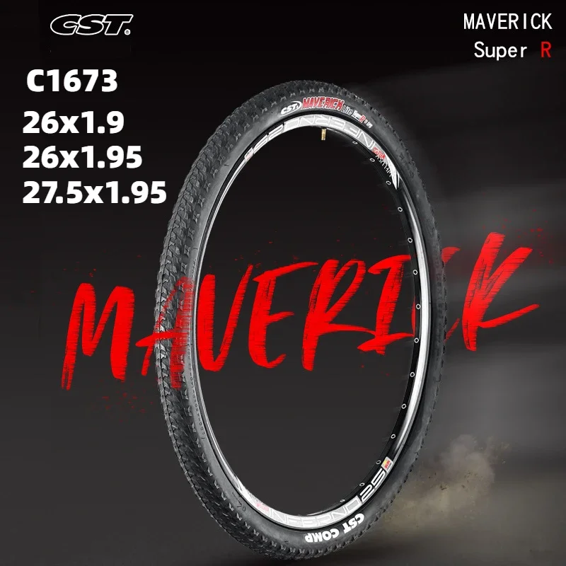 CST mountain bike tires c1673 Lone ranger steel wire wear resistant 26 27.5 inch 1.9 1.95 Qingfeng Xia Stab proof outer tire