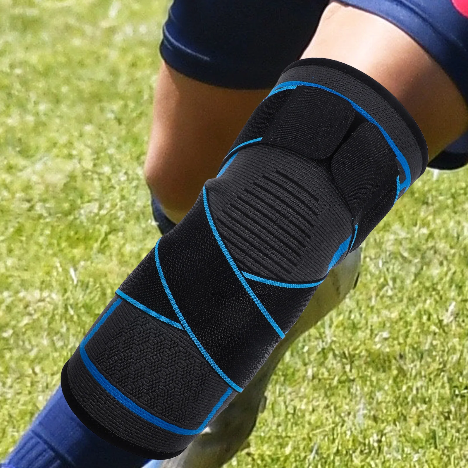 

Nylon Knee Pads Wear Resistant Sleeve Outdoor Motorcycle Accessory Anti Slip Professional Protector Size