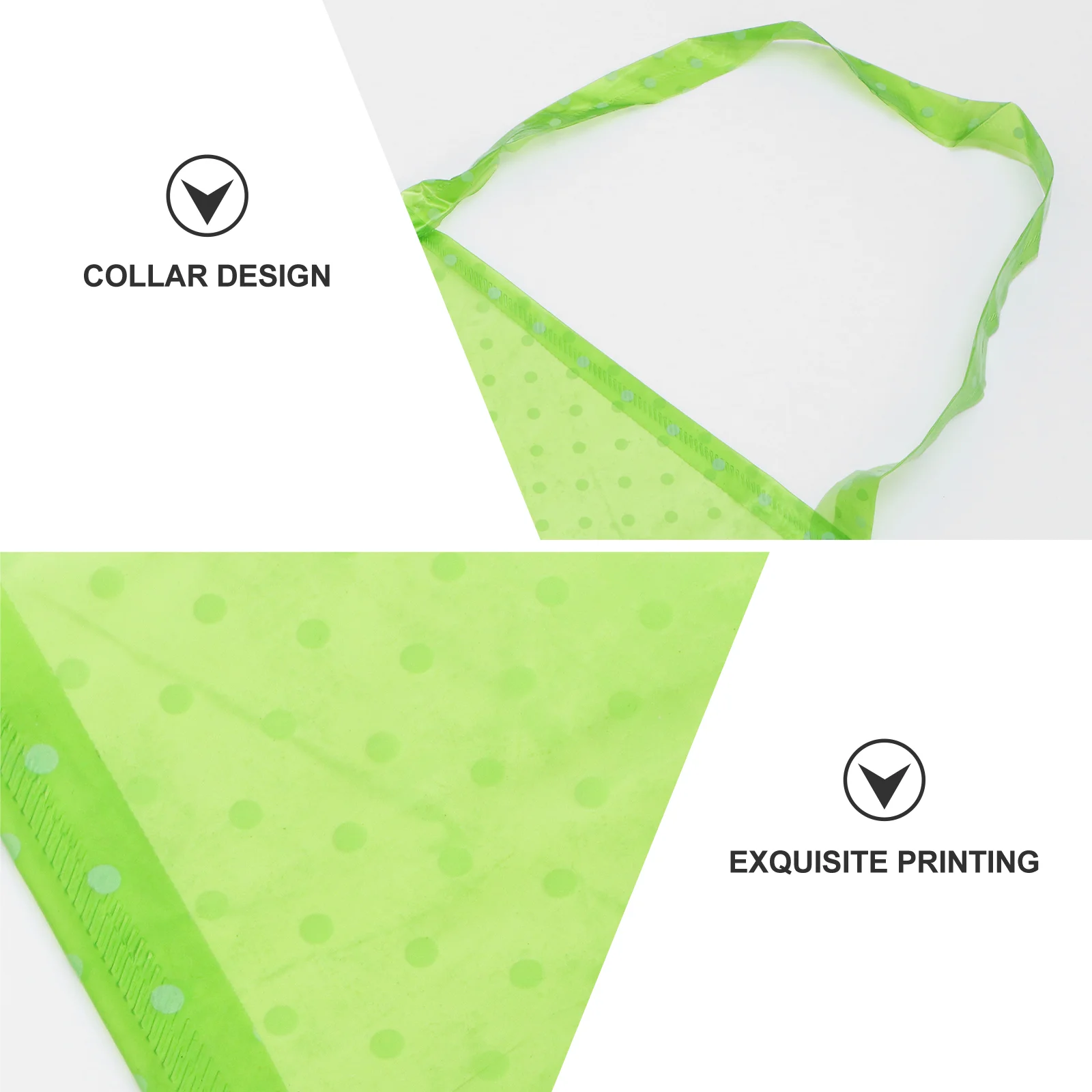 1pc Oil-proof Apron Sleeveless Pinafore Waterproof Save-all Transparent PVC Apron Cooking Supply Red