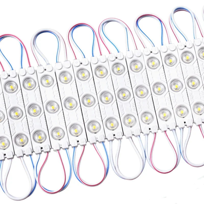 20 sztuk/partia moduł LED Light 2835 wewnątrz na zewnątrz wtrysku wodoodporne podświetlenie znaku DC12V sklep reklama list szyldowy lampa