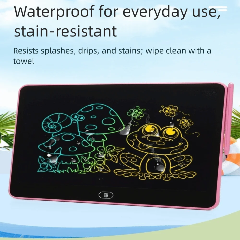 Tablet do pisania LCD 11 cali, kolorowa tablica do rysowania z możliwością wymazywania, elektroniczny notatnik dla dzieci