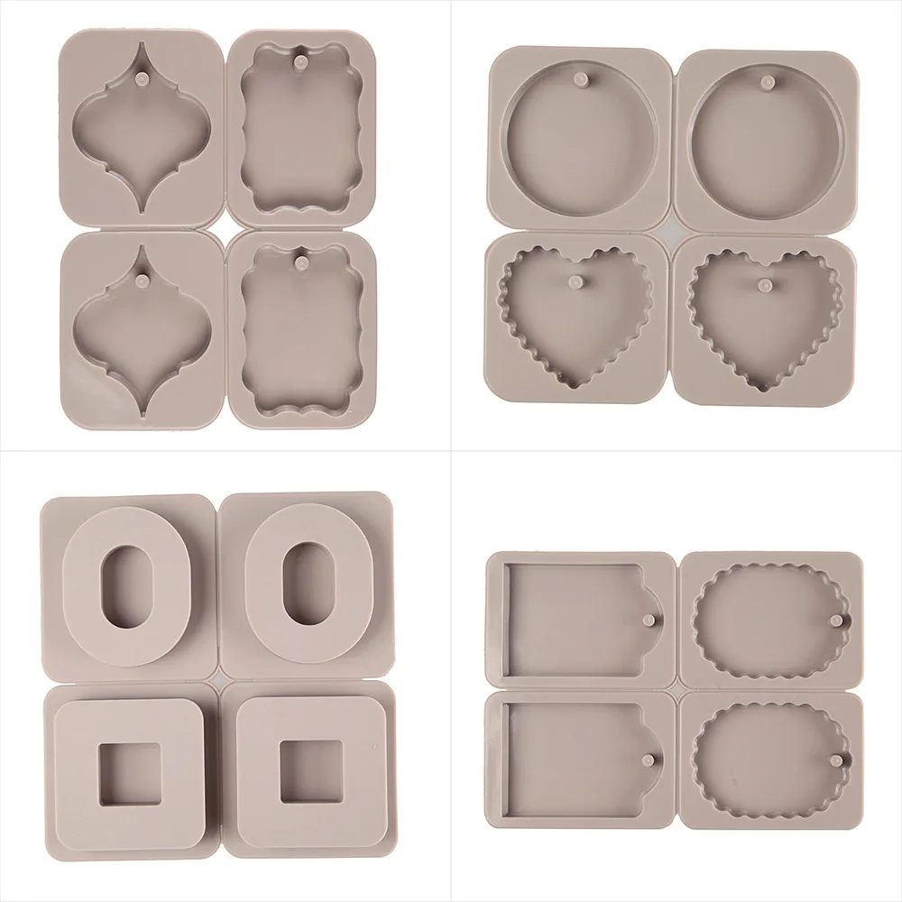 4 Cavity Soap Mold Silicone Forms Making Handmade Hexagonal Aromatherapy Wax Plaster Epoxy Soap Silicone DIY Molds Supply M593