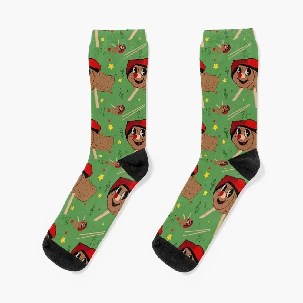 

Caga Tio Adorable Catalan Christmas Pooping Log Socks new year hockey Thermal man winter Boy Child Socks Women's