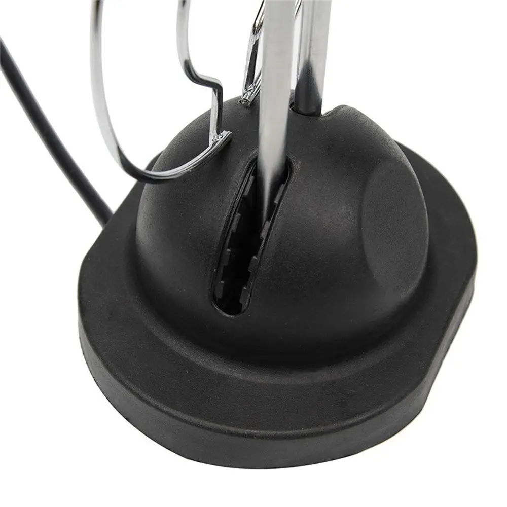 VHF UHF Signal HDTV Receive 45-860 MHZ Two Loop Antennas HD Digital Rabbit Ear Antenna TV Antenna TV Aerial Indoor Antenna