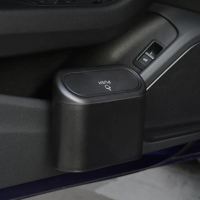 سلة مهملات السيارة المعلقة علبة غبار قمامة السيارة لشركة فيات 500 600 500l 500x بونتو ستيلو برافو فريمونت ستيلو باندا