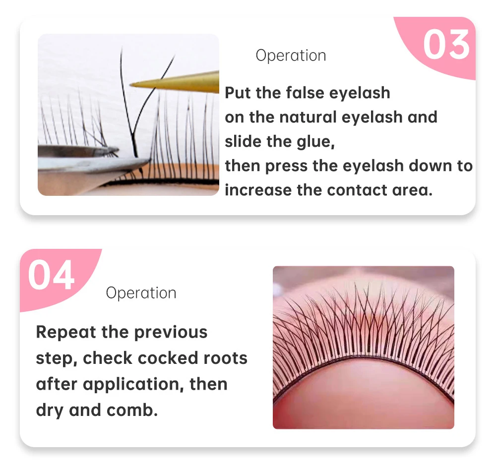 Yelix YY-Shape L-Curl Geflochtene Wimpernverlängerungen Y-Typ Fächer-Trays Salonbedarf und Großhandelsbestellungen Weiche Doppelspitzen – Detail 9