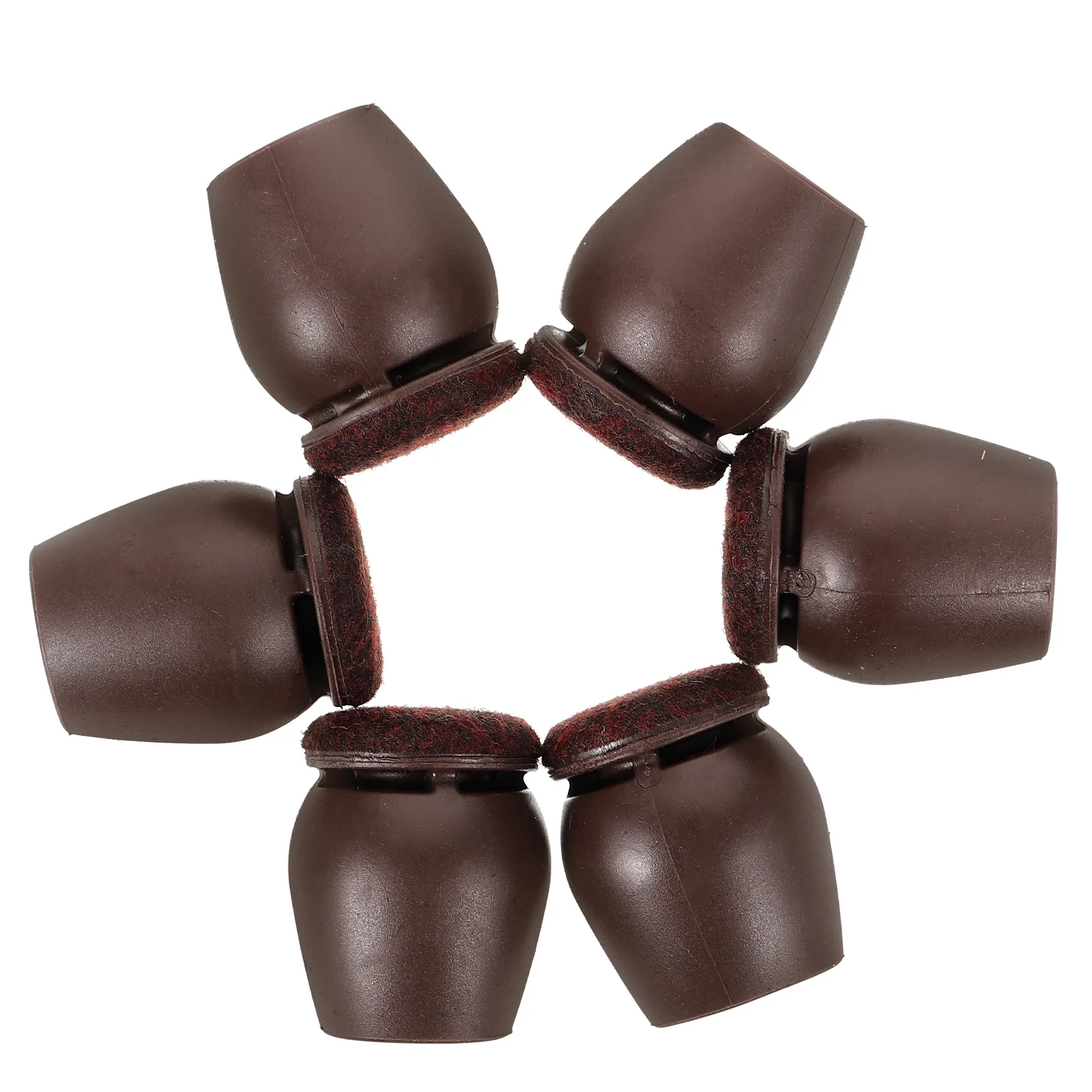 

8Pcs Shockproof Chair Foot Covers Thickened Anti-Skid Durable Furniture Feet Protectors for Hardwood Floors Noise Reduction Pads