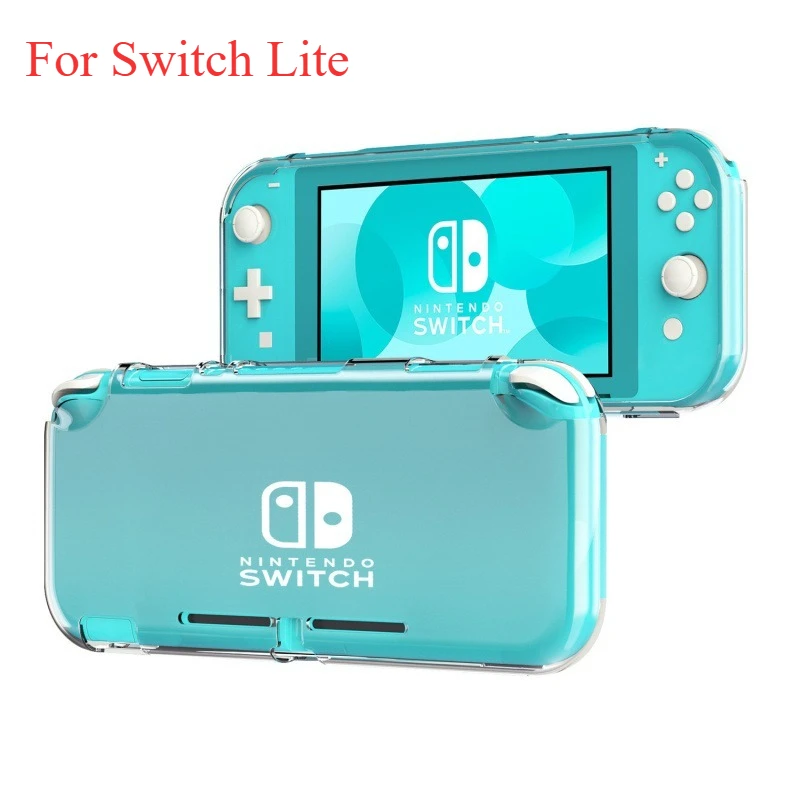 

For Switch Lite Game Console Drop Protective Anti Scratch Switch Lite Cover Case Holder Clear TPU Case
