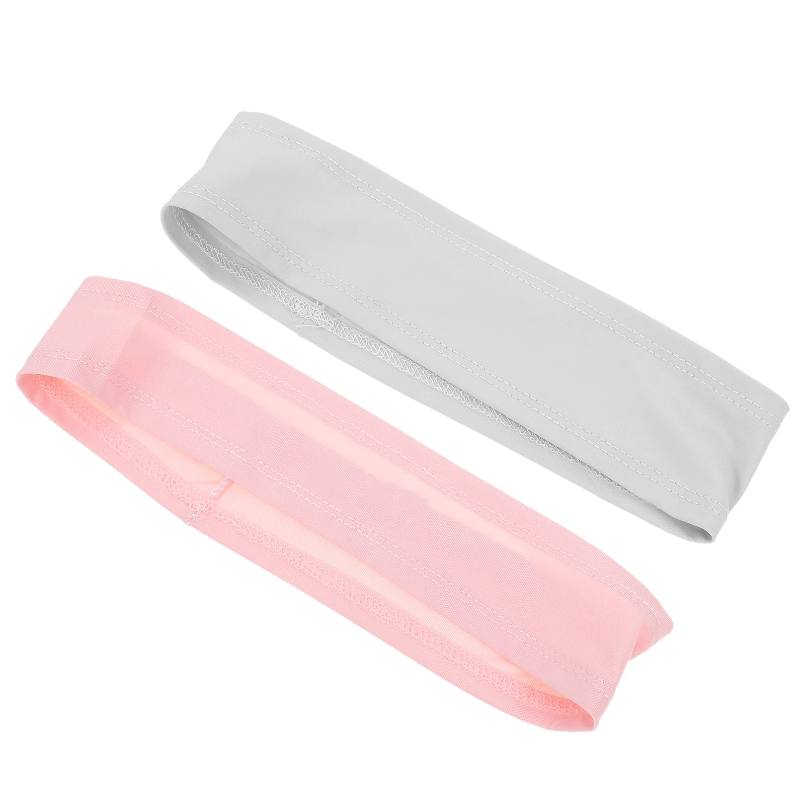 

2 Pcs Sports Headband Anti-sweat Exercise Sweatband Cute Elastic Headbands Athletic Hairband Nylon Fabric for Women