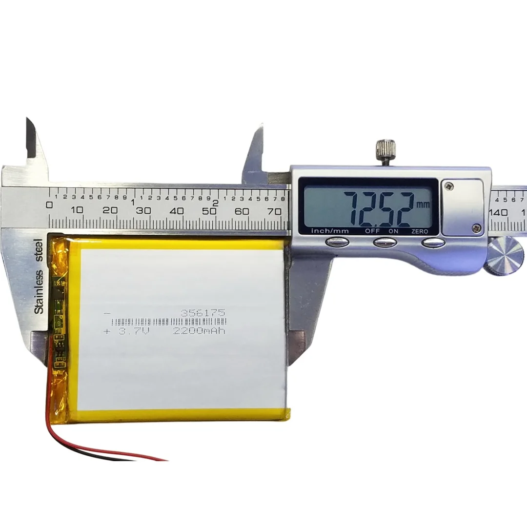 356175 Lithium Battery Compatible 356075 356575 For Dash Cam Navigator Bluetooth Speaker