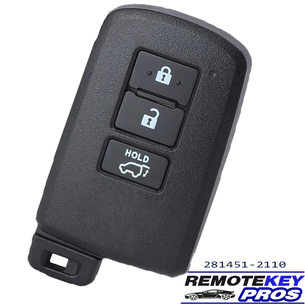 

DIYKEY 281451-2110 AG, HYQ14FBA Smart Remote Key 312/314.3MHz / 433MHz Fob for Toyota Highlander Sequoia 4Runner Sequoia Tacoma