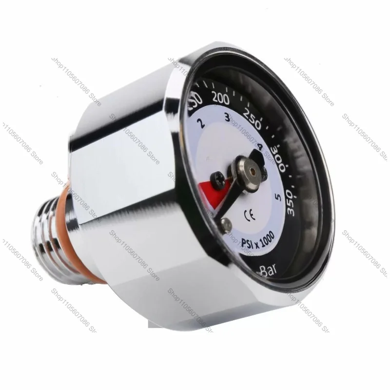 Diving Mini Pressure Gauge Scuba Decompression Barometer A Combined Gauge Pressure Residual Pressure Gauge
