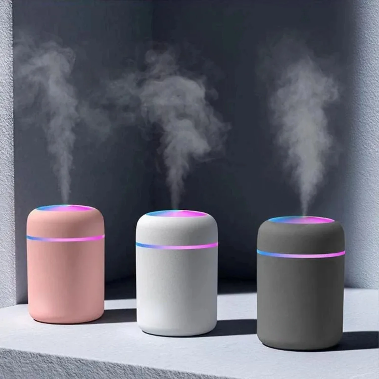 Efficient, Portable, and Cool Mist Mini USB Air Humidifier - Purifying 300ml with Refreshing Aromatherapy - Compact and Convenie