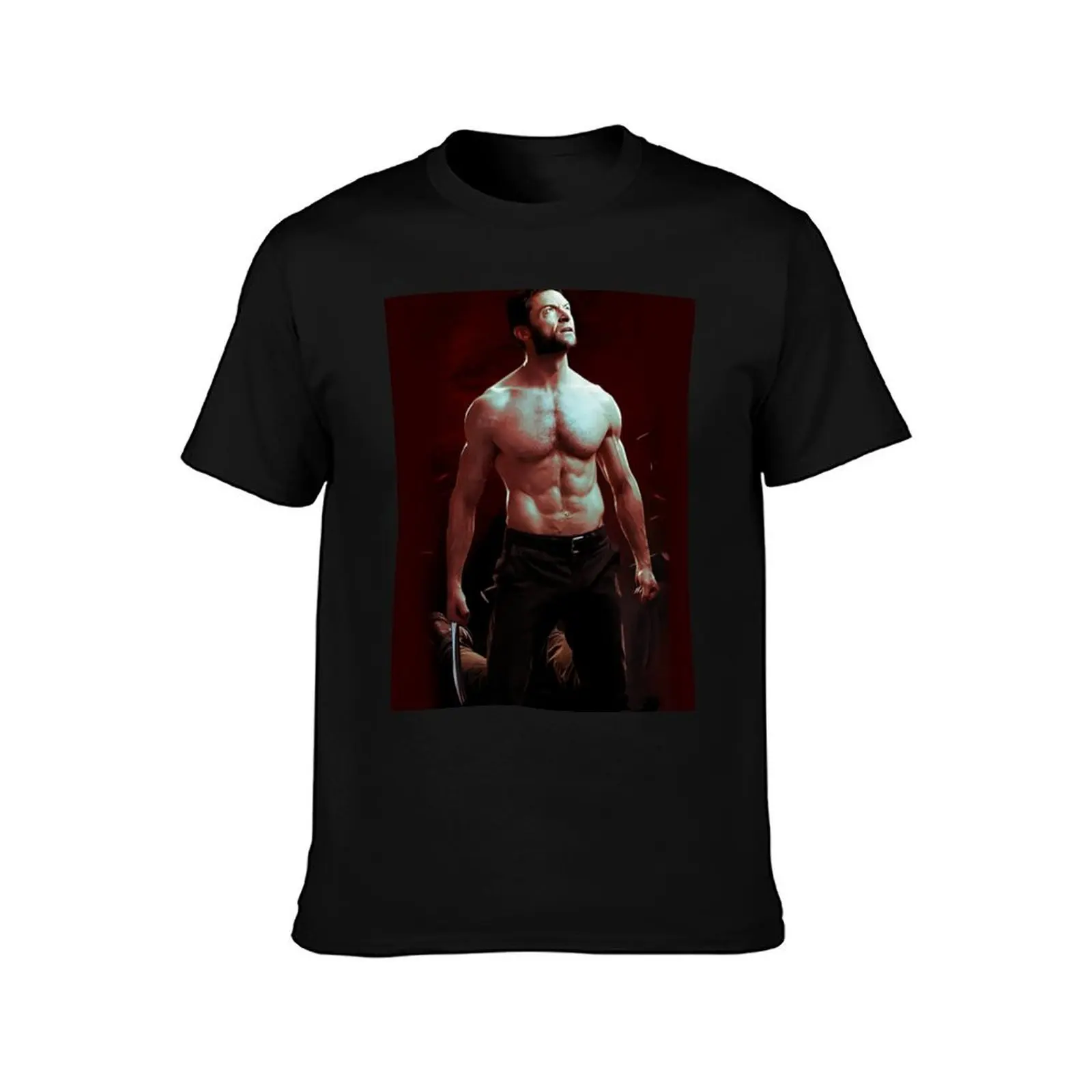 Hugh jackman T-Shirt Soft Durable Cotton T-Shirt