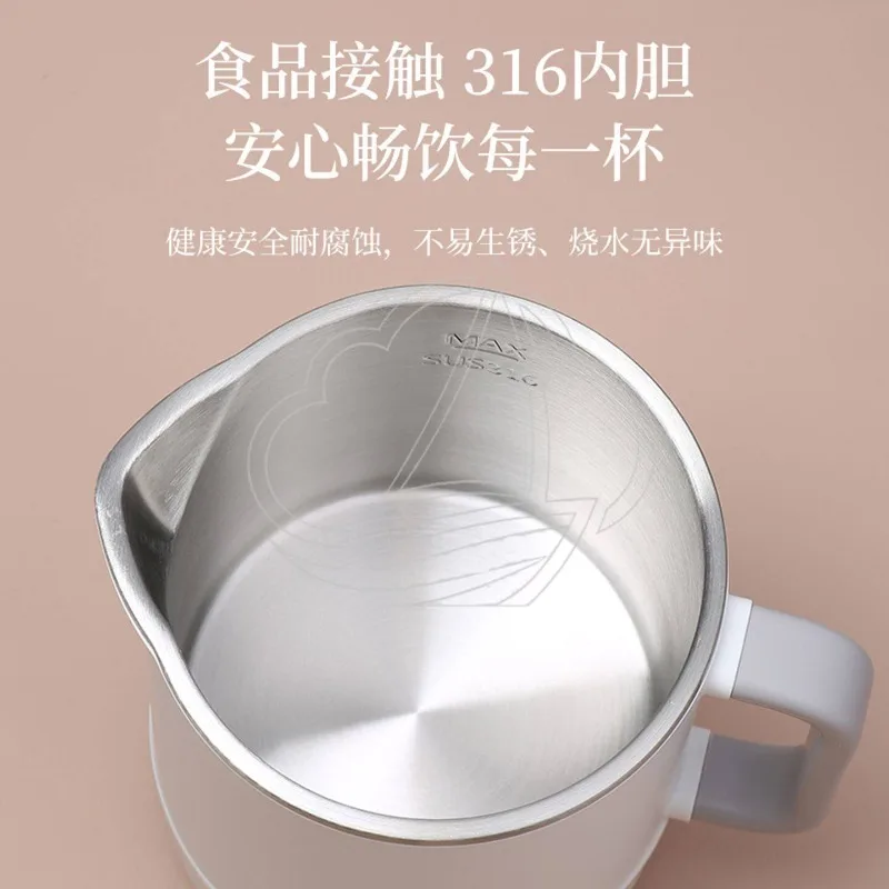 Universal 100-240V Travel Heating Pot Portable Multi-purpose Water Boiler Stew Soup Noodle Porridge Jug
