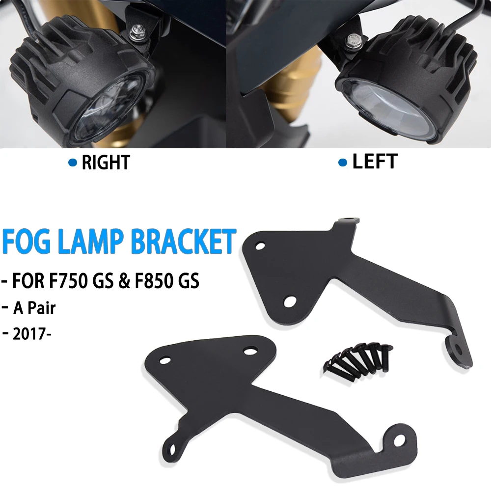 For BMW F750GS F850GS Fog lamp Bracket Auxiliary Driving Lamp Spotlight Bracket 2017 2018 2019 2020 2021 2022  F 750 GS F 850 GS