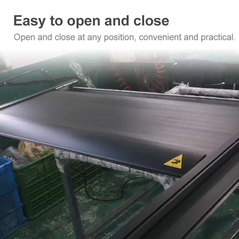 بيك اب شاحنة غطاء السرير الألومنيوم الأسطوانة مصراع غطاء تونيو الكهربائية لفورد F150 #3