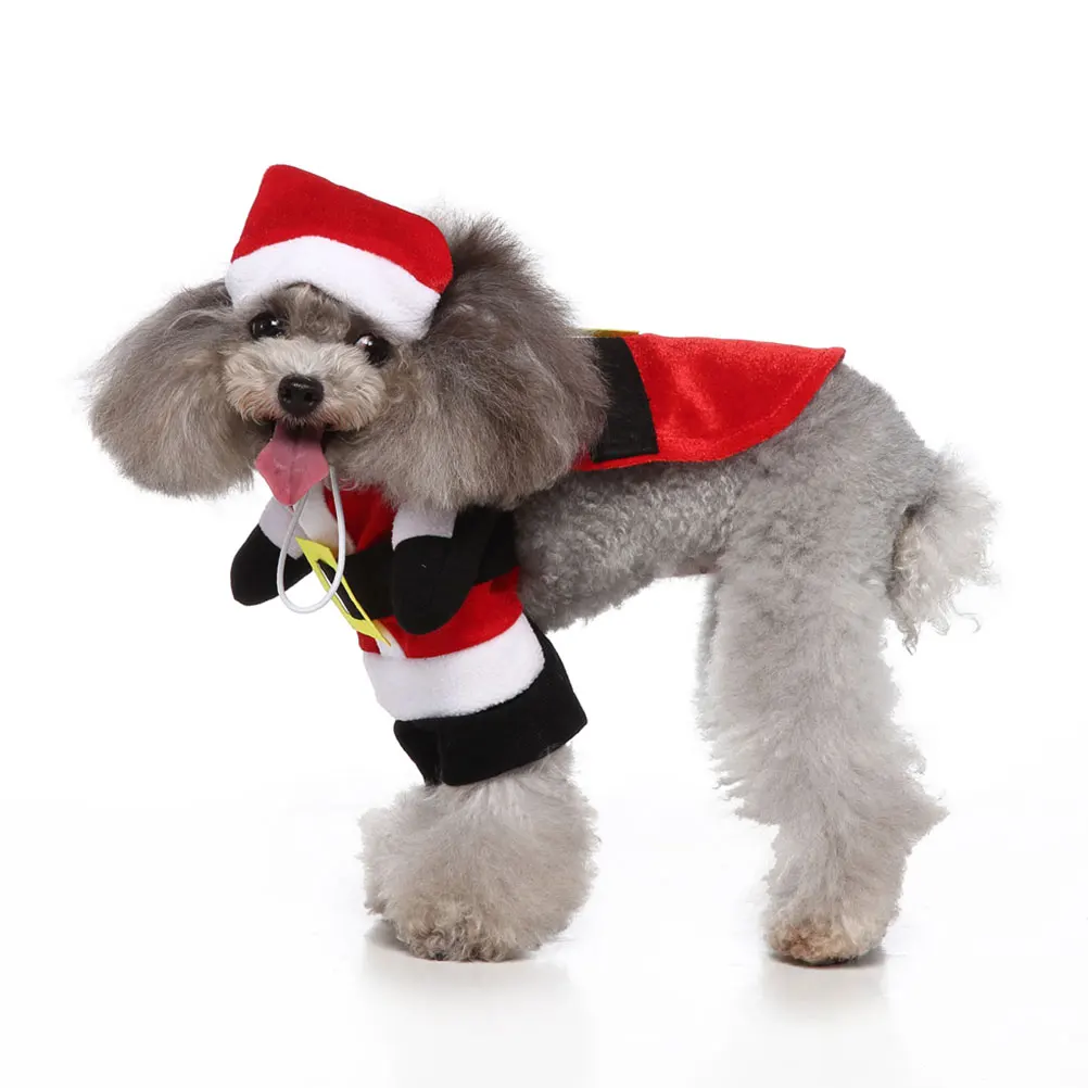 

Halloween Pet Costume Dog Clothes Polyester Funny Dress Cosplay Garment Christmas Wear Photography Props Pet Supply