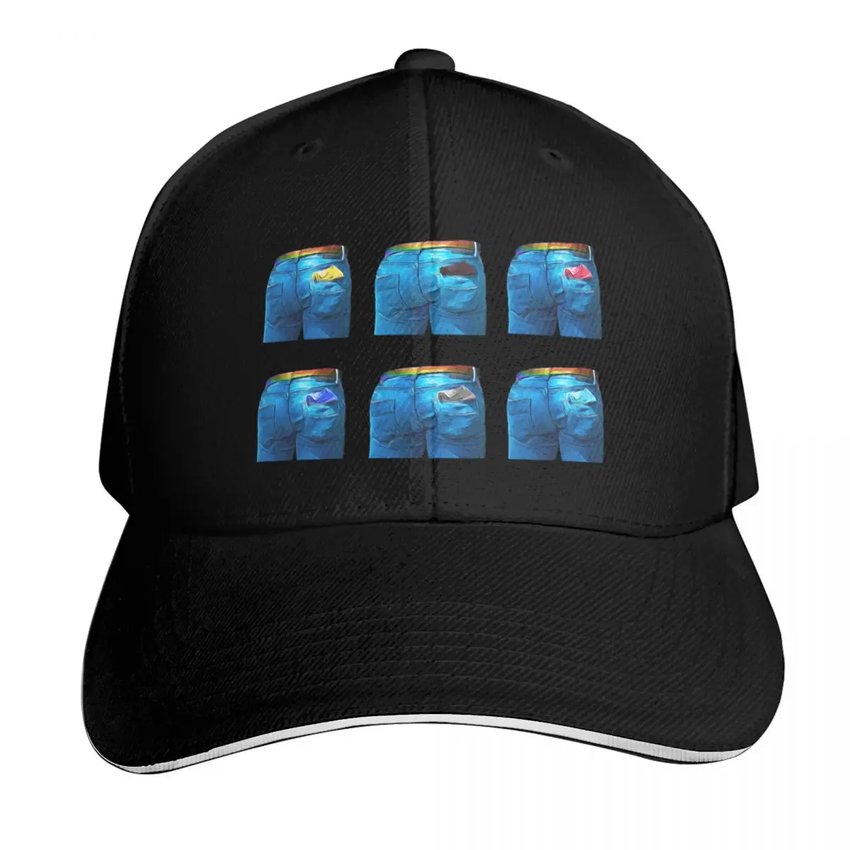 Hanky Codes Baseball Cap Trucker Hat Hip Hop funny hat Christmas Hat Girl Men's