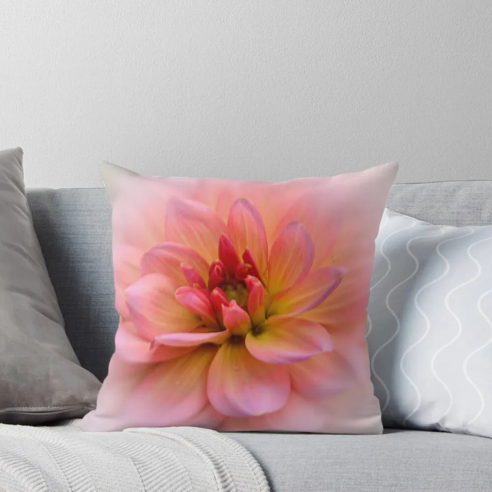 Dahlia Beauty Throw Pillow Decorative Pillow Covers For Sofa Christmas Pillow Cases Sofa Cushions Covers