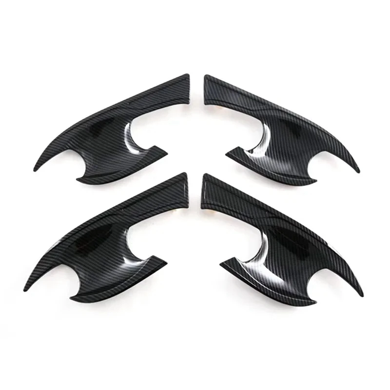 

Car Exterior Door Handle Bowl Cover Trim For Honda City Hatchback 2021-2023 Accessories Carbon Fiber