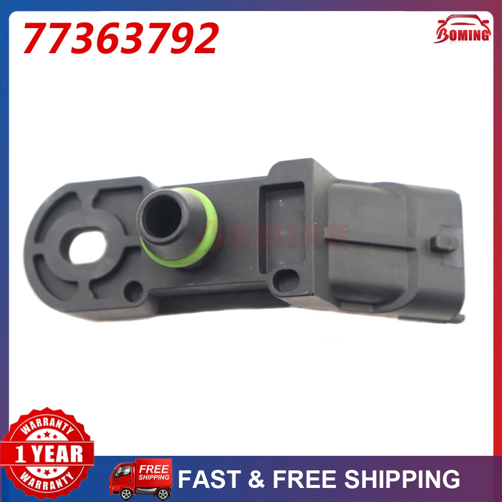 New Car 1Bar Manifold Absolute Pressure MAP Sensor 77363792 For ALFA ROMEO FIAT DOBLO GRANDE PUNTO IDEA LINEA PALIO SIENA LANCIA