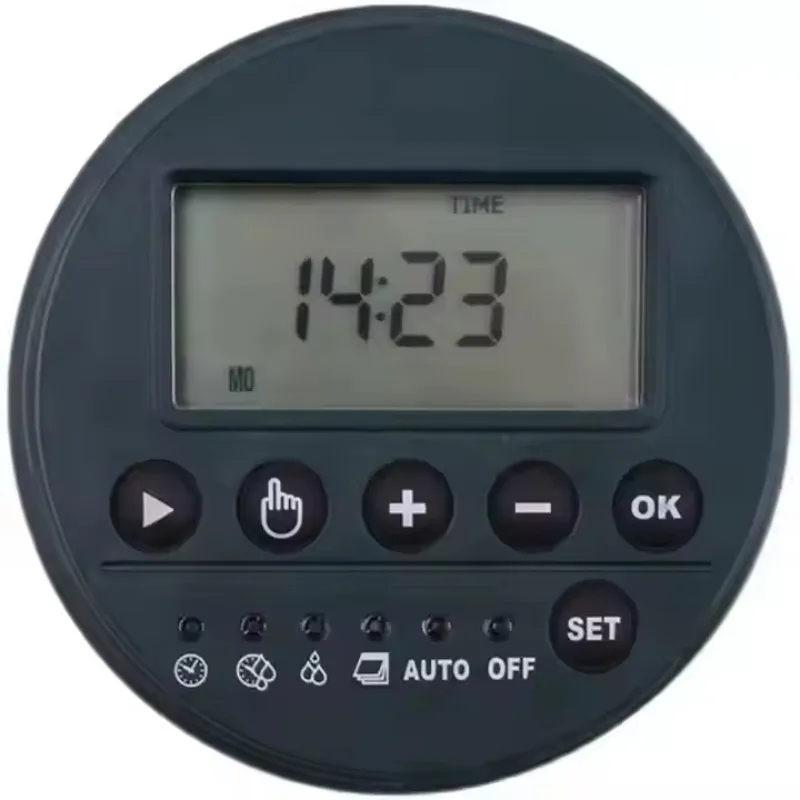 

Drip Irrigation Water Timer Controller Single Station Dry Battery Control with Solenoid Valve for Agriculture Garden Planting