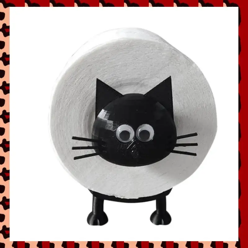 

A72P 2 шт. милый кот держатель для туалетной бумаги для домашнего декора аксессуары для ванной комнаты