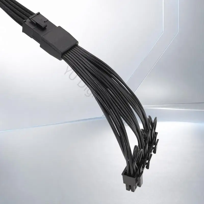 96BA 8-Pin Female PCIe Splitter Cable with Three 8Pin (6+2Pin) GPU Outputs Cord