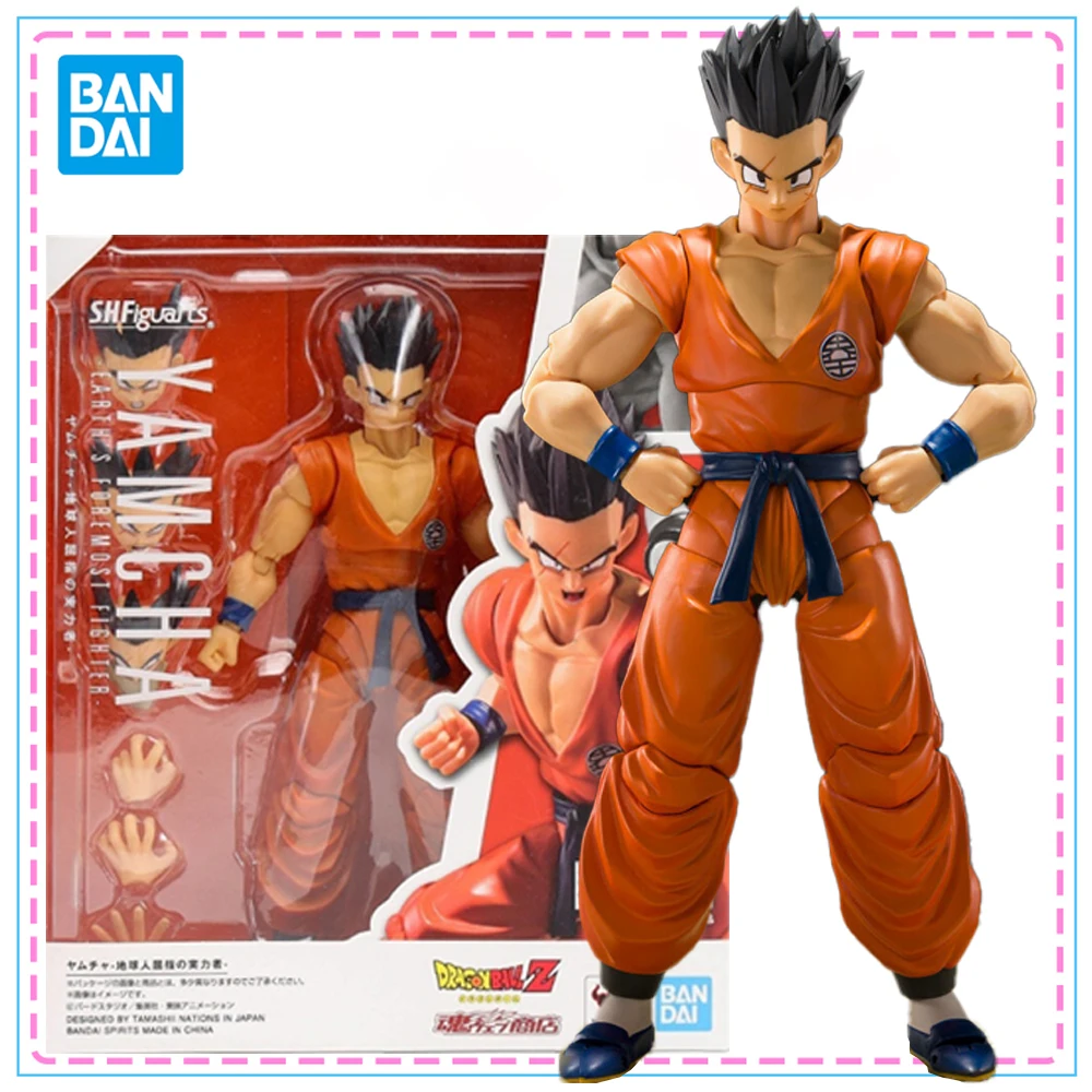 

Bandai S.H.Figuarts Dragon Ball Yamcha Earth's Foremost Fighter, экшн-фигурка, комплект оригинальной модели, коллекция моделей, игрушки, подарки