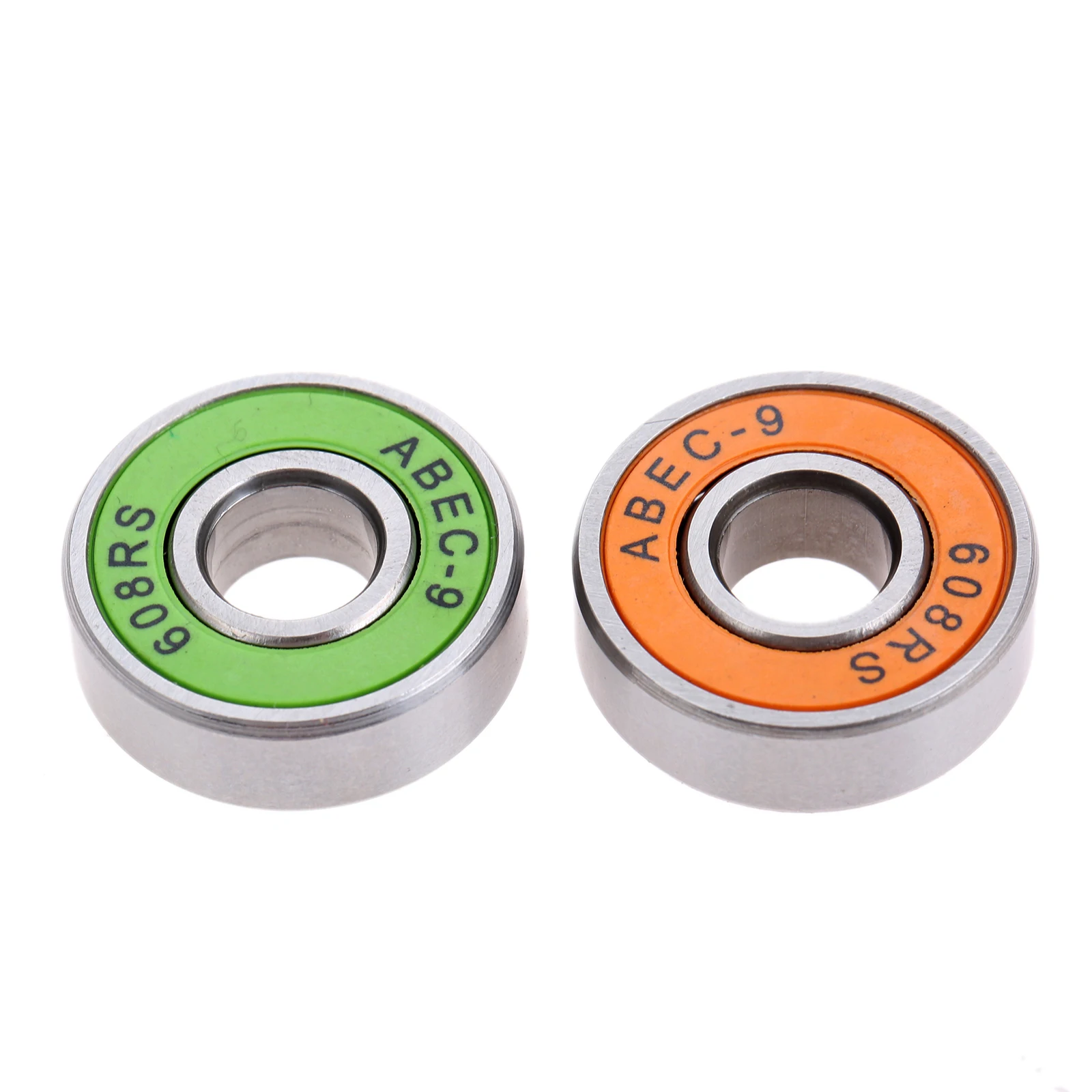 20 Pcs ABEC-9 Bearings Skating Deep Groove Ball Bearings Steel 8*22*7mm for Skateboards Roller Blade Inline Skating Scooter