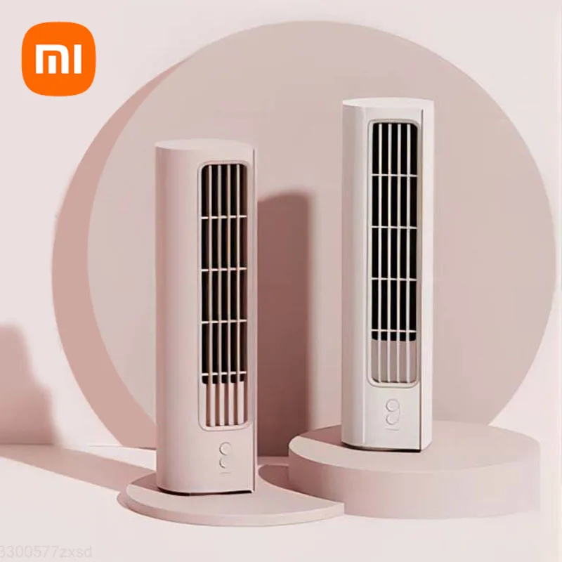 

Xiaomi SOLOVE Electric Fan Desktop Negative Ion Floor Tower Fan Silent Shakeable Head Rechargeable No Fan Blades Air Conditioner