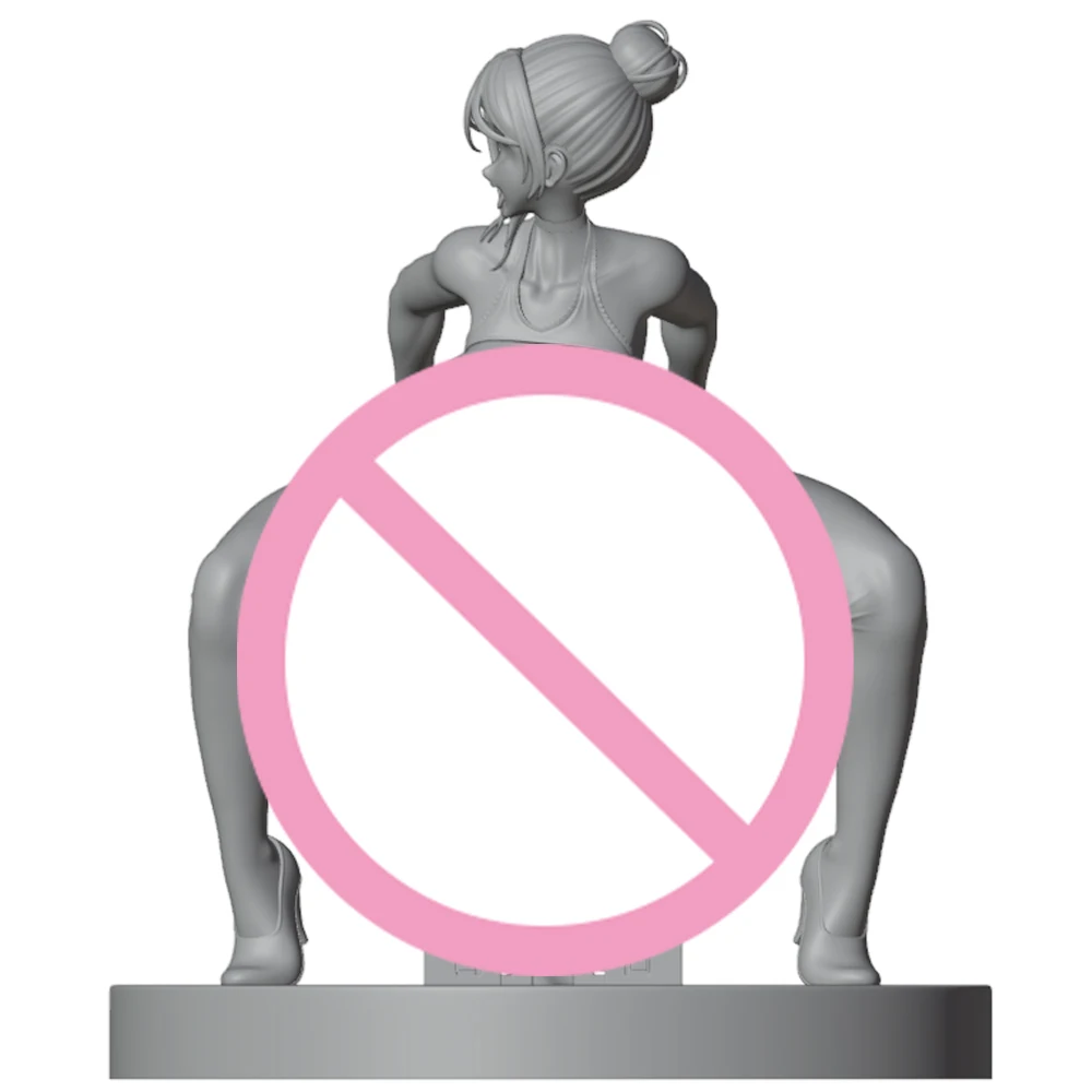 1:24 سيدة جميلة NSFW ثلاثية الأبعاد نموذج مطبوع الراتنج غير مصبوغ نموذج لجسم عدة مصغرة المرآب Gk أطقم المفككة لتقوم بها بنفسك لعبة #2