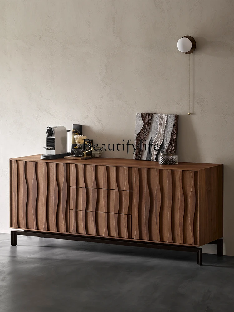 

Буфет из массива дерева, итальянский шкаф для хранения обуви для прихожей