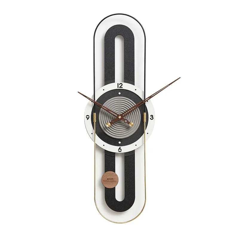 

Light Luxury Wall Clocks Living Room Home Fashion Art Atmosphere 2025 Decorative Clocks