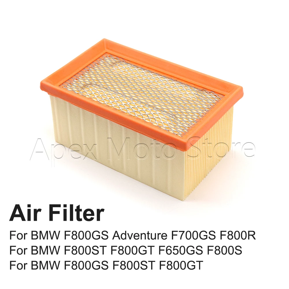 

Motorcycle Air Filter Intake Cleaner For BMW F650GS SE F700GS F800GS ADV Trophy Triple Black F800ST Touring F800R F800S F800GT