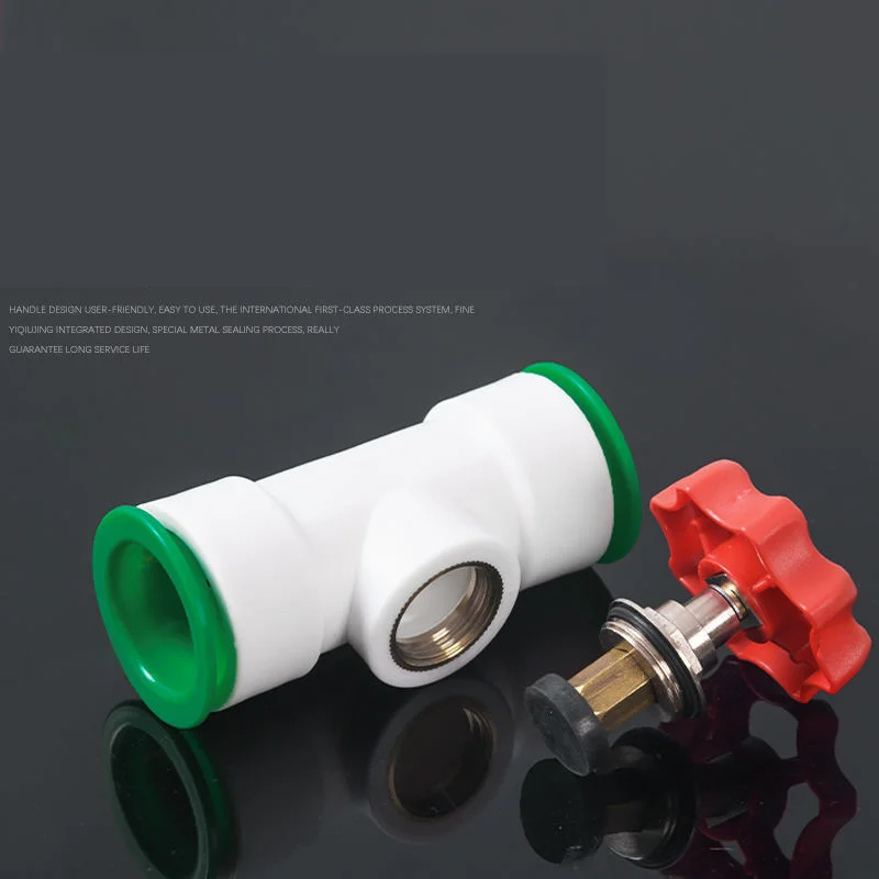 2pcs PVC Pipe No soldering required Ball Valves Water Irrigation System Drainage Tube Quick Valve Water Pipe Connector Fittings