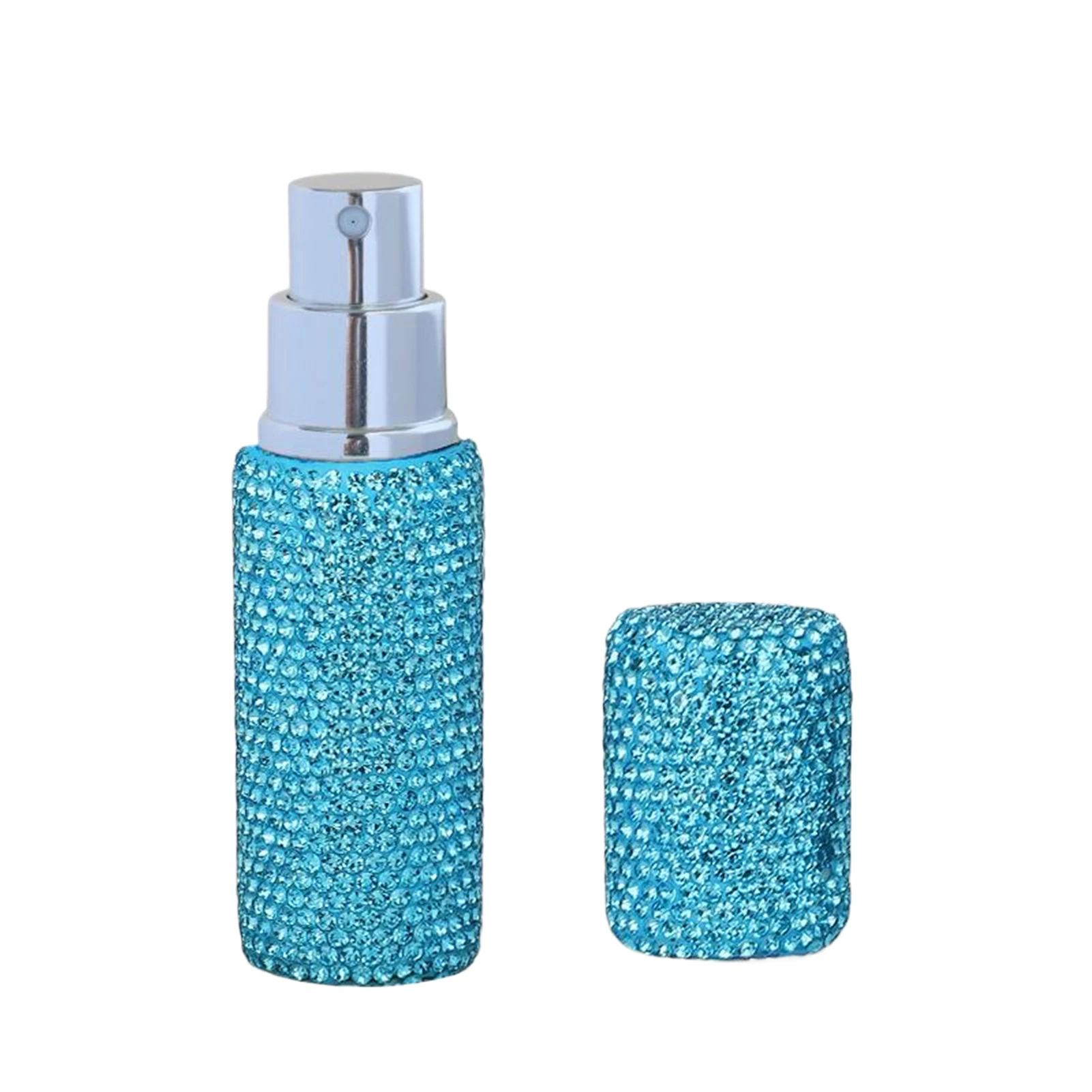 Refillable Perfume Bottle And Easy To Store 10ml Capacity ForLeak Proof All Baby Bottles Champagne Diamond