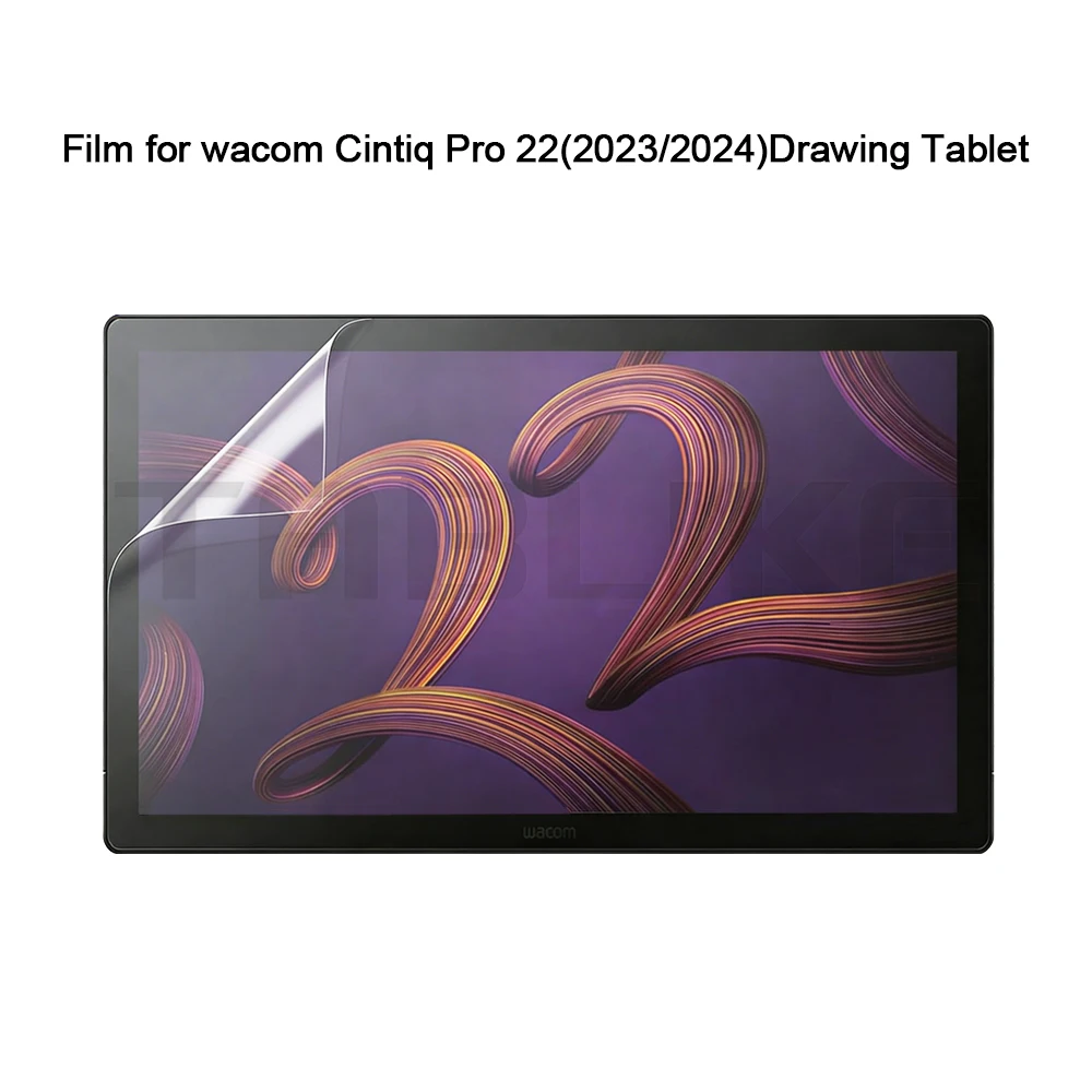Protective Film for Wacom Cintiq Pro 22(2023/2024) Graphics Tablet Display, Paperlike Protector for Digital Drawing Pen Tablet