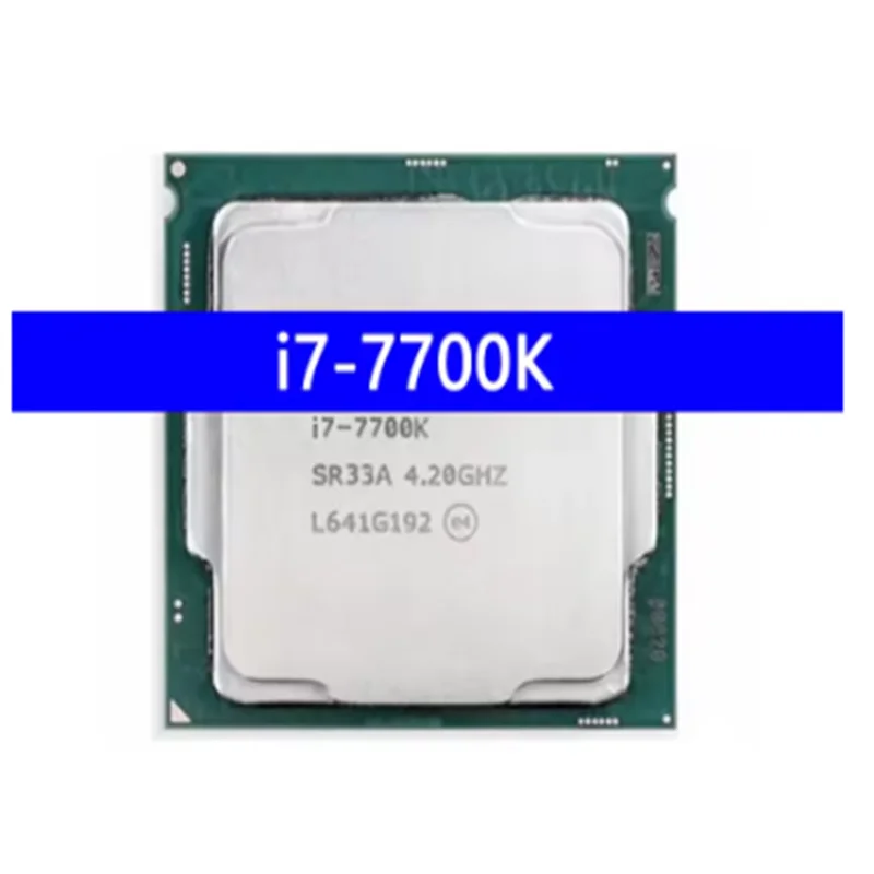 New And Spot i7-7700K Quad-Core CPU Processor 4.2GHz 8-Thread LGA 1151 91W 14nm i7 7700K processor I7 7700k