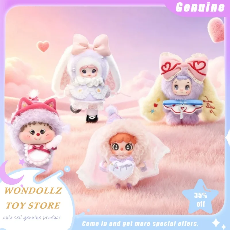 

New Genuine Nommi Rosy Date Series Blind Box Cute Vinyl Plush Doll Bag Pendant Decor Ornament Trendy Toy Surprise Gift For Girls