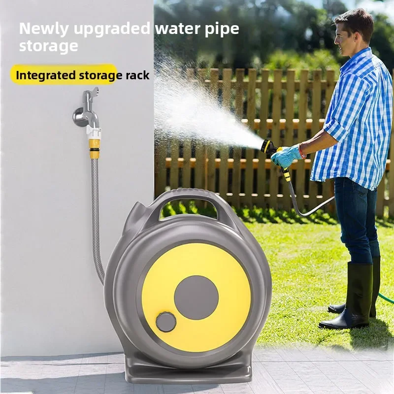 Premium Garden Watering Artifact, Household Water Pipe Hose, Faucet Watering, Multi-functional Water Gun Watering Storage